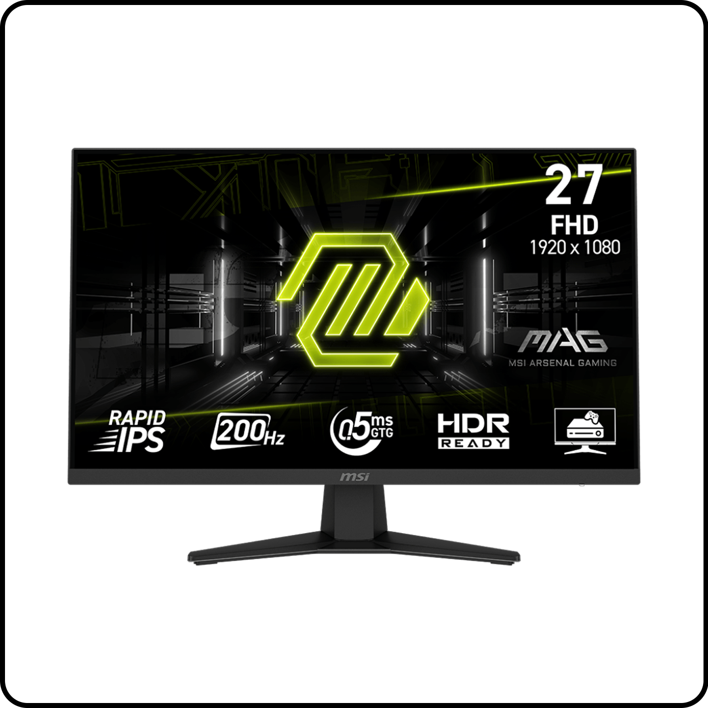 MÀN HÌNH GAMING MSI 27C6F (27 INCH/FHD/RAID VA/180HZ/0.5MS)