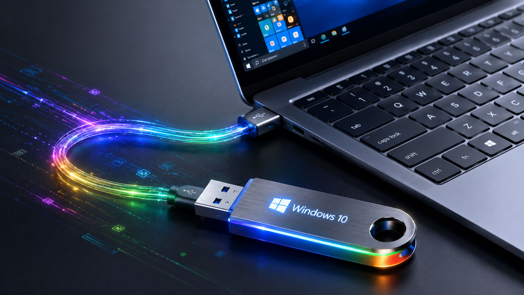Các công cụ cần chuẩn bị trước khi tự cài win 10 tại nhà cho PC laptop