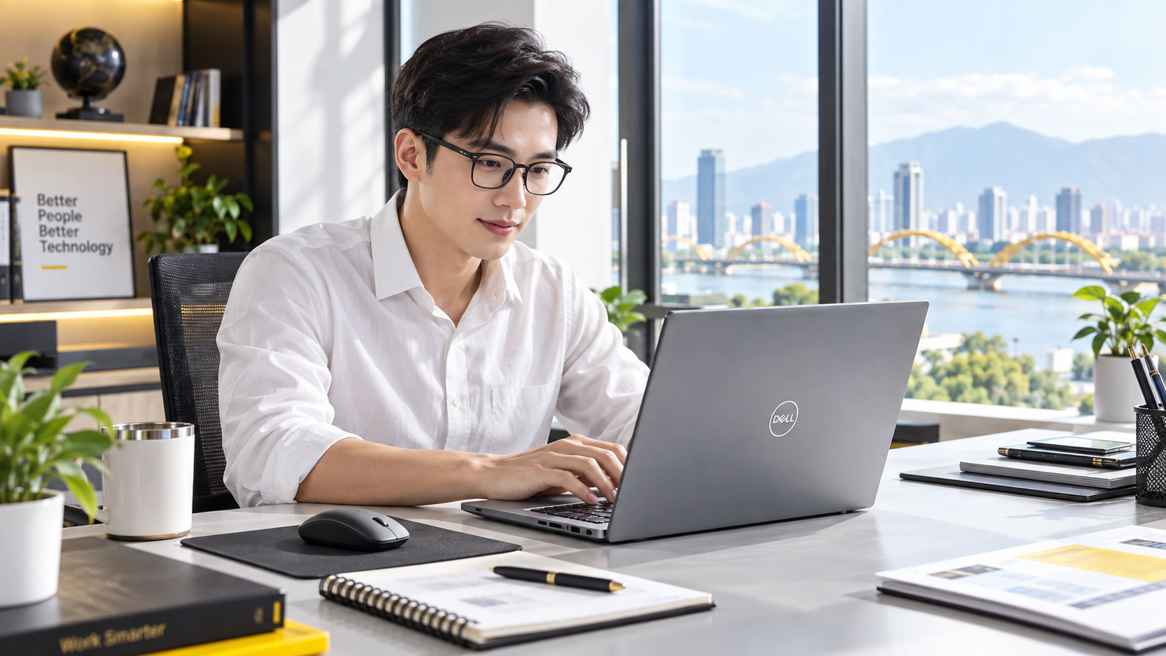 DELL Latitude 5320 sử dụng trong công việc văn phòng