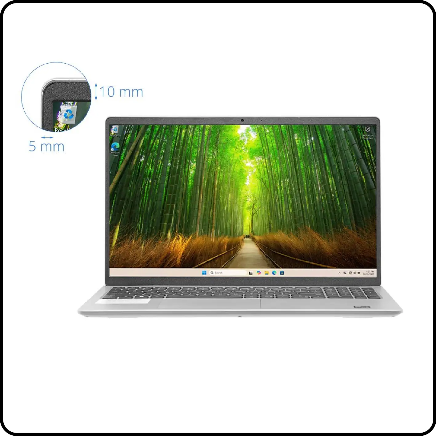 Laptop Dell 15 DC15250-7427BLK 4CDJW (Core i7-1355U | 16GB DDR5 | 512GB SSD | 15.6″ FHD Touch | Win 11)