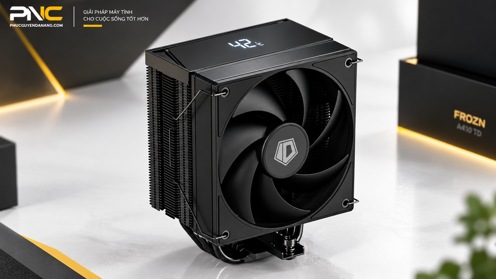 ID-COOLING FROZN A410 TD tản nhiệt hiển thị nhiệt độ CP