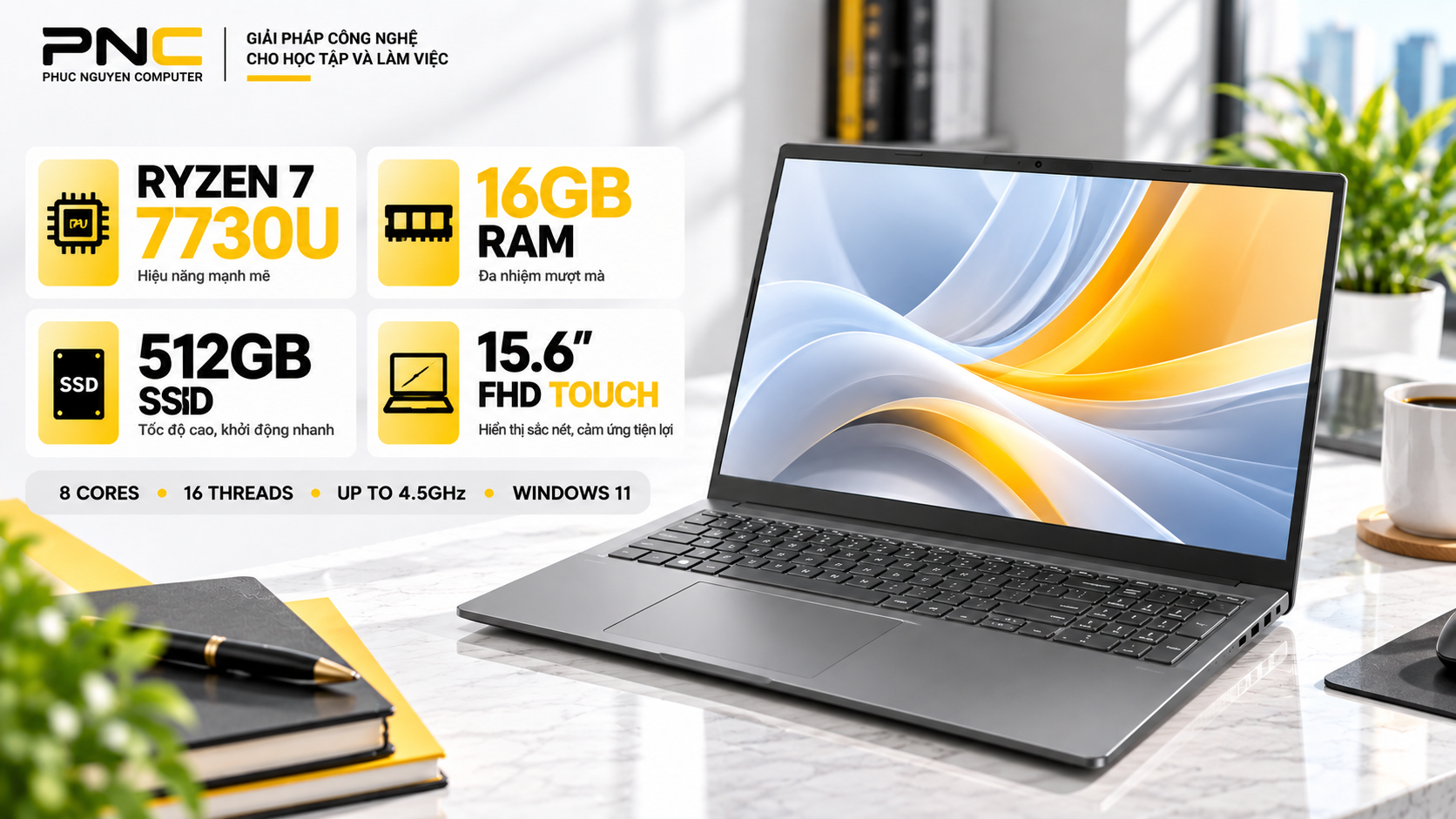 Dell DC15250 07FW8 i5-1334U 16GB DDR4 SSD 512GB