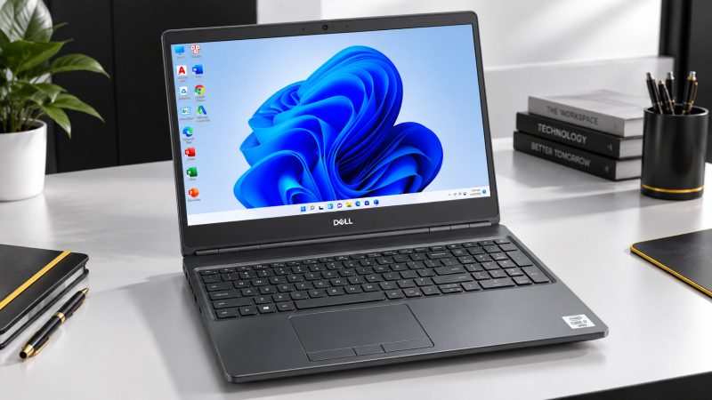 Dell Precision 7550 – mobile workstation dành cho đồ họa, kỹ thuật và thiết kế 3D.