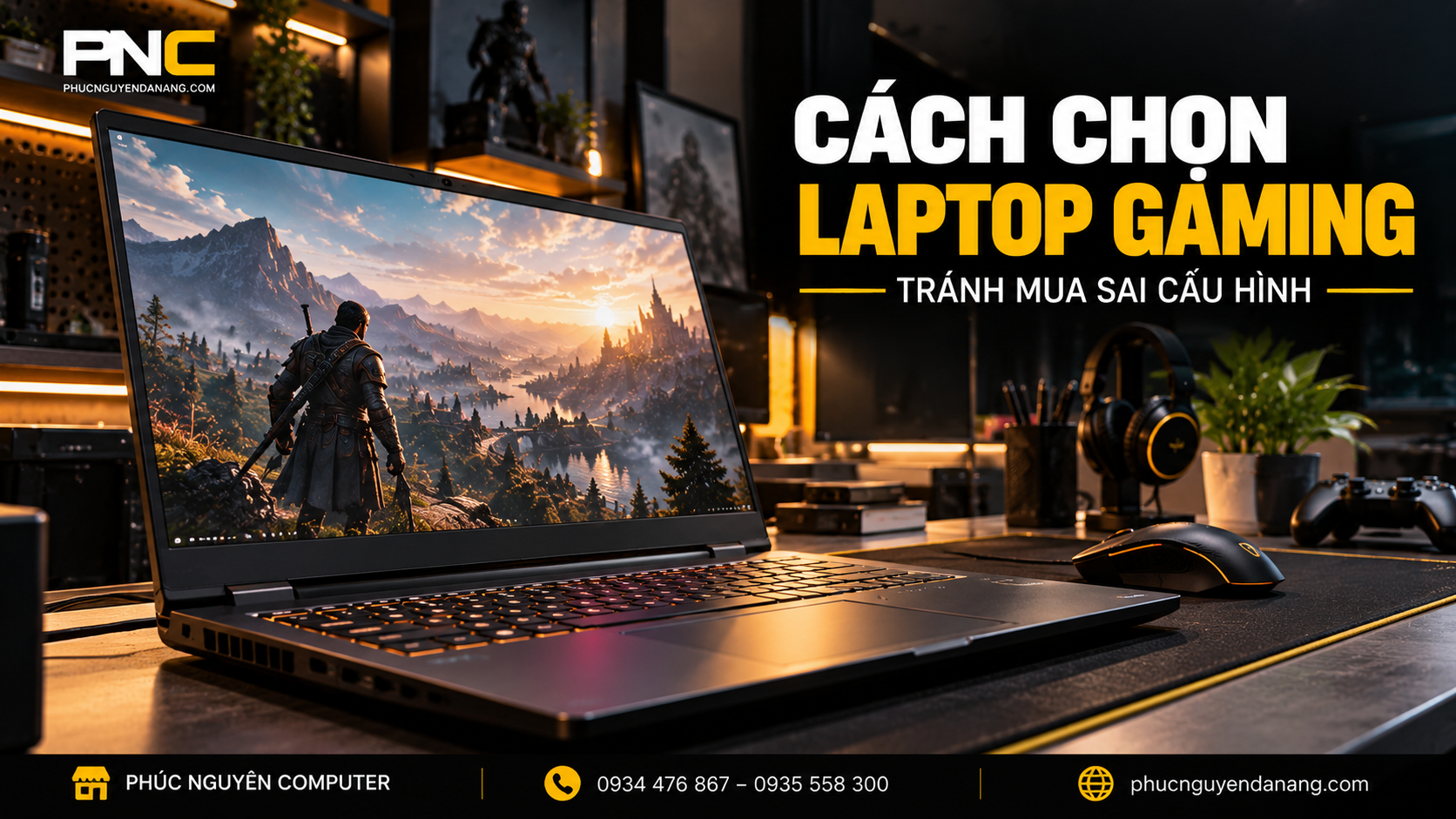 Cách chọn laptop gaming Đà Nẵng phù hợp cấu hình và ngân sách